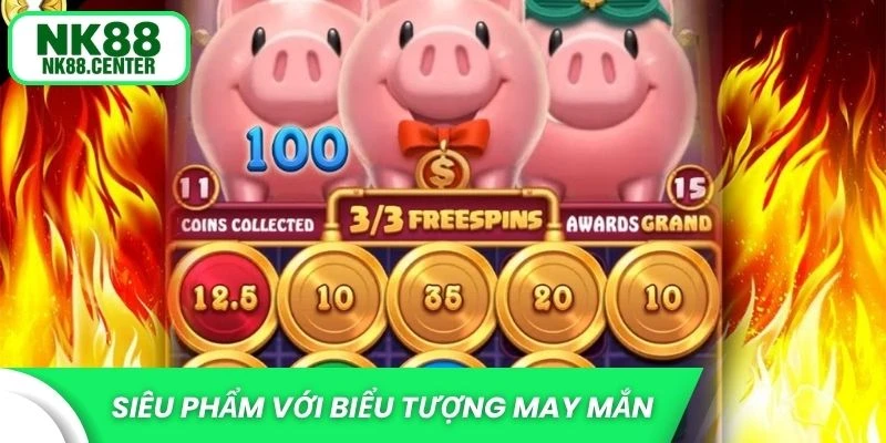 Siêu phẩm hấp dẫn với biểu tượng may mắn dồi dào